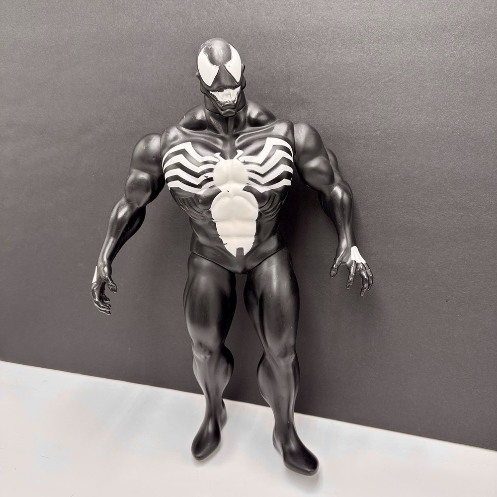 1991 ToyBiz Marvel Superheroes Supersized Venom 15" Figure Vintage Spider-Man